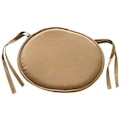 Miniatyrbilde 2 av 4: Sett med 2 (Brune) vatterte hageputer med bånd 38 x 38 cm