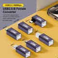Miniatyrbilde 8 av 10: USB-B til Type-C Konverter MIDI Adapter USB-B TIL USB-C USB-B TIL USB-B to USB-C USB-B to USB-C