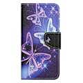 Miniatyrbillede 2 af 7: Til Samsung Galaxy A15 Wallet Case Skall Mønster Beskyttelse Multicolor multifärg