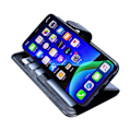 Pikkukuva 10 / 10: iPhone 11 Pro Max - Nahkainen Kotelo / Suoja Brun