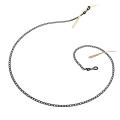 Miniatyrbillede 2 af 7: Senil String Black Chain EyeGlassed EyeGlassed halsudskæring sort