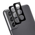 Miniatyrbillede 1 af 3: 2-pakke omfattende Galaxy S22 Cameral indsætter glas sort