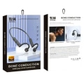 Miniatyrbilde 2 av 3: Beinledning fungerer Hearthops Bluetooth -hodetelefoner svart svart