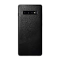 Miniatyrbillede 1 af 4: Galaxy S10 Hud Læder Vinyl Skin Wrap Decal Beskyttelsesfilm sort