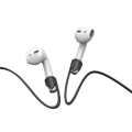 Miniatyrbillede 1 af 4: Apple Airpods Neck Strap Strap String Hang Around Neck - Sort sort
