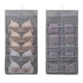 Miniatyrbillede 1 af 4: Lingeriopbevaring til dør eller garderobe 15 rum hængende opbevaring grå
