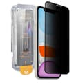 Easy Install iPhone X Privacy Skärmskydd HD Härdat Glas transparent