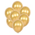 50-pack Ballonger Guld Metallic Fest Födelsedag 26cm silver