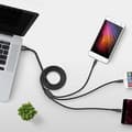 Pikkukuva 4 / 6: 3-in-1 Latauskaapeli | Nopea lataus Type-C, Micro USB & Lightning 1,2m