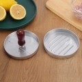 Miniatyrbild 9 av 10: Hamburgerform Hamburgerpress för Perfekta Burgare silver