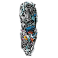 Miniatyrbild 1 av 2: Faketatuering Sleeve Fake Tattoo Temporär Gnuggis Färg flerfärgad