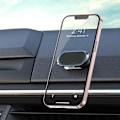 Miniatyrbillede 5 af 11: 360 Rotatabel bilholder med magnet til mobil sort sort