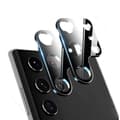 2-pack Galaxy S23 Ultra Lens Cover for Camera Comprehensive Glass svart