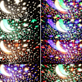 Miniatyrbilde 3 av 8: Stjerneprojektor Galaxy Nattlampe LED Stjernehimmel til barnerommet blå