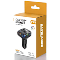 Pikkukuva 4 / 10: Bluetooth-autosovitinlaturi PD | Langaton FM-lähetin ja musiikkisoitin USB:llä musta