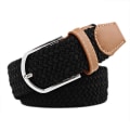 Pikkukuva 1 / 3: Stretchy Belt - Elastic Sharpe Canvas -kangas joustavalla W26 -W36 mustalla musta