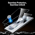 Miniatyrbild 5 av 6: 2-Pack Samsung Galaxy S24 Ultra Skärmskydd Härdat Glas 9H 3D svart