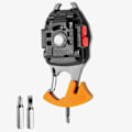 Miniatyrbillede 2 af 9: LED -lommelygte med elektrisk lighter - Multi -Tool Carbine Hook sort