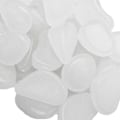 Pikkukuva 4 / 9: Luminescent Stones | Valokiviä puutarhaan ja akvaarioon, 100 kpl Valkoinen valkoinen