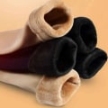 Miniatyrbild 3 av 3: Fodrade Strumpor - Varm Fleece Svart svart