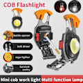 Miniatyrbillede 4 af 9: LED -lommelygte med elektrisk lighter - Multi -Tool Carbine Hook sort