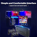 Pikkukuva 4 / 9: M8 Game Stick Lite 2024 20 000+ retro-TV-peliä musta