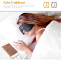 Miniatyrbilde 3 av 11: 3D Memory Foam Sovemaske med Bluetooth-hodetelefoner og timer | Luksus sovehodetelefoner svart svart