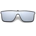 Sport Clip On Solglasögon Flip Up Silver silver