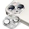 iPhone 14/14 Plus  Kameraskydd Härdat Glas Diamant Silver silver