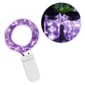 1 m mini -LED -valonsilmukan akkukäyttöinen violetti lila