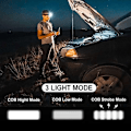 Pikkukuva 2 / 5: Mini LED -päävalaisimen mukula kevyt musta