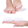 Miniatyrbild 2 av 3: 2-pack Tåskiljare - Hallux Valgus vit