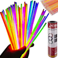 Pikkukuva 1 / 10: Neon Glowstick Itsevalaiseva Lightstick Rannekoru 100kpl monivärinen