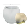 Pikkukuva 4 / 5: Kynttilöt muodostavat 3D Butt 6cm valkoinen