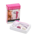 Miniatyrbillede 1 af 8: Rengøring Face Brush 5-i-1 Body Face Facial Rengøring pink