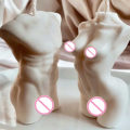 Miniatyrbilde 4 av 4: Lysform Lys for kvinnekropp 3D 8cm hvit