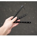 Pikkukuva 6 / 8: Butterfly Training Knife | Ei terävä veitsi | Musta musta