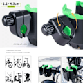Miniatyrbilde 3 av 10: Sykkelmobilholder og flaskeholder - mobil og flaske svart