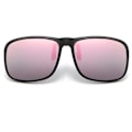 Miniatyrbilde 1 av 6: Flip Up solbriller Clip-On rosa speilglass rosa