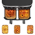 Miniatyrbillede 2 af 4: 100-Pak Ninja Airfryer Papir 22x14cm brun