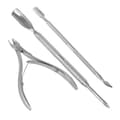 Cuttle Band Shit - Cuticle Saks og Cuticle Pusher sølv