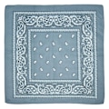 Pikkukuva 2 / 4: Bandana huivi huivi nuuska kangas paisley kuvio harmaa harmaa