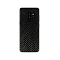 Miniatyrbild 2 av 2: Galaxy S9 Plus Ormskinn Skyddsplast Skin Wrap Baksida svart