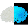 Pikkukuva 8 / 9: Luminescent Stones | Valokiviä puutarhaan ja akvaarioon, 100 kpl Valkoinen valkoinen