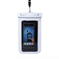 Miniatyrbillede 1 af 2: Vandtæt taske til mobiltelefon Universal Mobile Bag (White) hvid