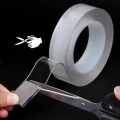 Miniatyrbild 5 av 10: Nanotejp - Dubbelhäftande Återanvändningsbar Tejp - Nano Tape transparent 5m