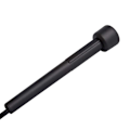 Miniatyrbild 3 av 3: Enkelt Speed Rope Hopprep för Konditionsträning Boxning svart