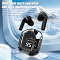 Miniatyrbild 10 av 10: Air31 TWS ENC Max Bluetooth Stereo In-Ear Hörlurar USB-C Vit vit