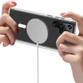 Miniatyrbild 2 av 8: Galaxy S22 Ultra Magsafe Mobilskal Genomskinligt transparent