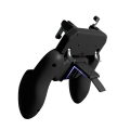 Miniatyrbild 7 av 9: Universal Smartphone Spelkontroll Gamepad Grip Mobil PUBG svart